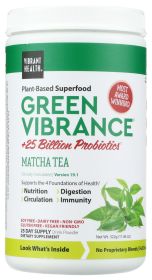 VIBRANT HEALTH: Green Vibrance Matcha Tea, 11.16 oz