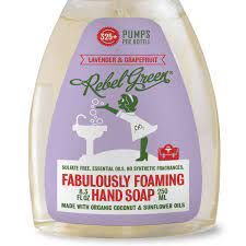 REBEL GREEN: Soap Hand Foam Lavender, 8.3 FO