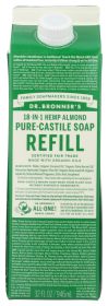 DR. BRONNER'S: Soap Refill Almond Pure, 32 fo
