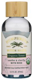 HUMPHREYS: Toner Witch Hazel Rose, 3 oz