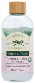 HUMPHREYS: Toner Facl Witch Hzl Rose, 8 OZ