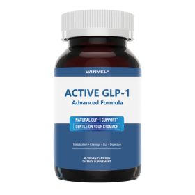 GLP-1 Supplement Support, Natural Formula, GLP-1 Production - 1 Capsule For Balanced Appetite  Metabolic Wellness Daily 90 Servings