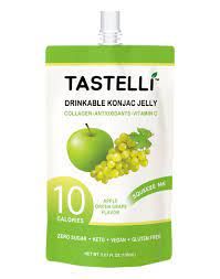 TASTELLI: Jelly Apple Green Grape, 5.07 FO