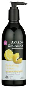 AVALON ORGANICS: Glycerin Hand Soap Lemon, 12 Oz