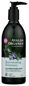 AVALON ORGANICS:  Glycerin Hand Soap Rosemary, 12 Oz