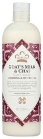 NUBIAN HERITAGE: Body Wash Goat's Milk & Chai, 13 oz
