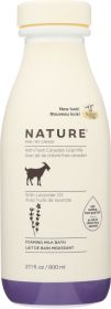 NATURE BY CANUS: Bath Milk Foamg Lavndr, 27.1 FO