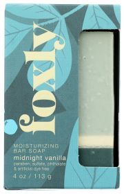 FOXLY: Midnight Vanilla Bar Soap, 4 oz