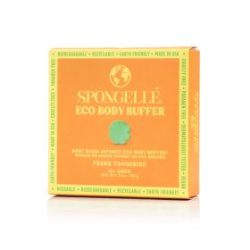 SPONGELLE: Fresh Tangerine Eco Body Buffer, 3 oz
