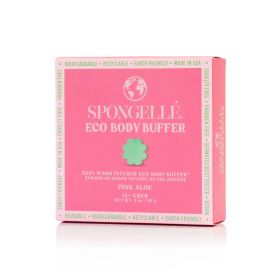 SPONGELLE: Pink Aloe Eco Body Buffer, 3 oz