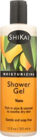 SHIKAI: All Natural Moisturizing Shower Gel Yuzu, 12 oz