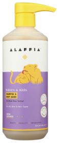 ALAFFIA: Kids Shampoo Body Wash Lemon Lavender, 16 fo