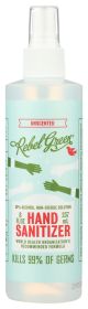 REBEL GREEN: Sanitizer Hand Unscented, 8 oz