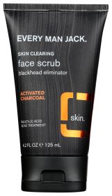 EVERY MAN JACK: Activated Charcoal Face Scrub, 4.2 oz