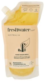 FRESHWATER FARM AUSTRALIA: Mandarin and Cedarwood Hand Wash Refill, 34 fo