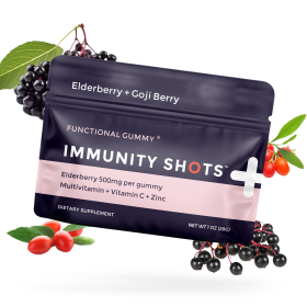 Elderberry & Goji Berry Immunity Shots Gummy Vitamins