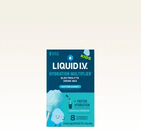 LIQUID I.V: Kids Cotton candy 8 count, 2.25 oz per stick