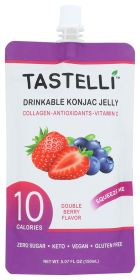 TASTELLI: Vegan Double Berry Jelly Collagen, 5.07 fluid ounces