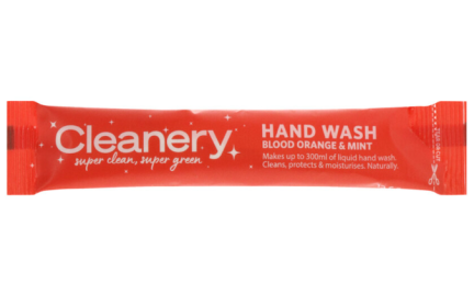 CLEANERY: Hand Wash Blood Orange and Mint, 0.44 oz