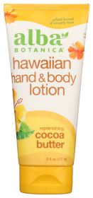 ALBA BOTANICA: Hawaiian Hand and Body Lotion Cocoa Butter, 7 oz