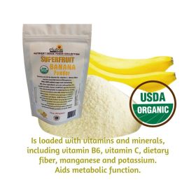 Banana Powder, Organic - 10 ounces