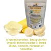 Banana Powder, Organic - 10 ounces