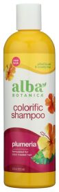 ALBA BOTANICA: Colorific Shampoo Plumeria, 12 oz