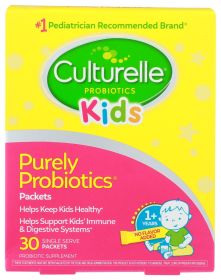 CULTURELLE: Kids Daily Probiotic Packets, 30 pc