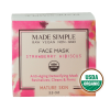 Organic Vegan Strawberry Hibiscus FACE MASK for Mature Skin