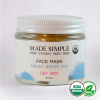 Organic Vegan Cacao Green Tea FACE MASK for Dry Skin