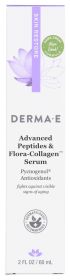DERMA E: Advanced Peptides and Flora Collagen Serum, 2 oz