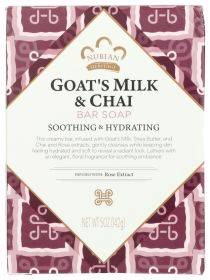 NUBIAN HERITAGE: Goats Milk and Chai Bar Soap, 5 oz