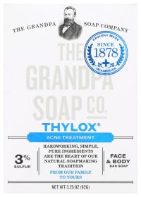GRANDPAS: Thylox Acne Treatment Bar Soap, 3.25 oz