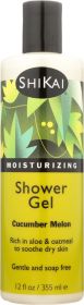 SHIKAI: Cucumber Melon Shower Gel, 12 oz