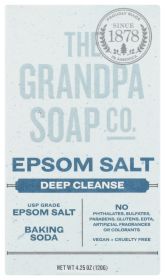 GRANDPAS: Epsom Salt Soap Bar, 4.25 oz