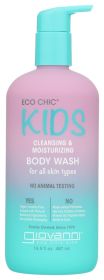 GIOVANNI COSMETICS: Eco Chic Kids 2 in 1 Cleansing and Moisturizing Body Wash, 16.5 fo