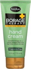 SHIKAI: Borage Therapy Hand Cream, 2.5 oz