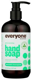 EVERYONE: Spearmint Lemongrass Hand Soap, 12.75 oz