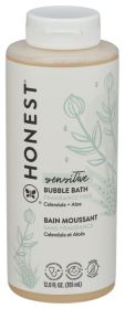 THE HONEST COMPANY: Sensitive Bubble Bath Fragrance Free, 12 oz
