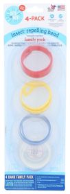 BITE ME NOT: Insect Repelling Band Family Pack, 4 ea
