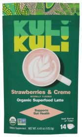 KULI KULI MO: Strawberries and Creme Superfood Latte, 4.43 oz