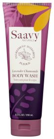 SAAVY NATURALS: Wash Body Lavender Chamomile, 8.5 fo