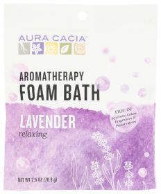 AURA CACIA: Lavender Foam Bath, 2.5 oz