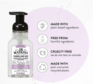 WATKINS: Lavender Foaming Hand Soap, 9 fo