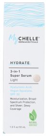 MYCHELLE DERMACEUTICALS: 3 in 1 Super Serum Light Tint, 1 fo