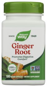 NATURES WAY: Ginger Root, 100 vc