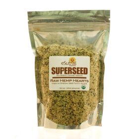 Organic Raw Hemp Seed Hearts - 16 ounces