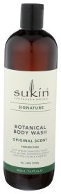 SUKIN: Botanical Body Wash, 16.9 fo