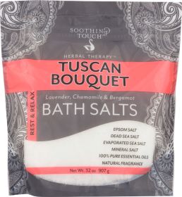 SOOTHING TOUCH: Tuscan Bouquet Bath Salts, 32 oz