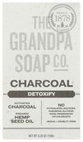 GRANDPAS: Charcoal Soap Bar, 4.25 oz